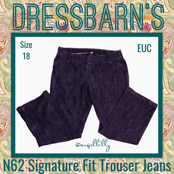Dressbarn N62 Denim - Dressbarn’s N62 Signature Fit Trouser Jeans